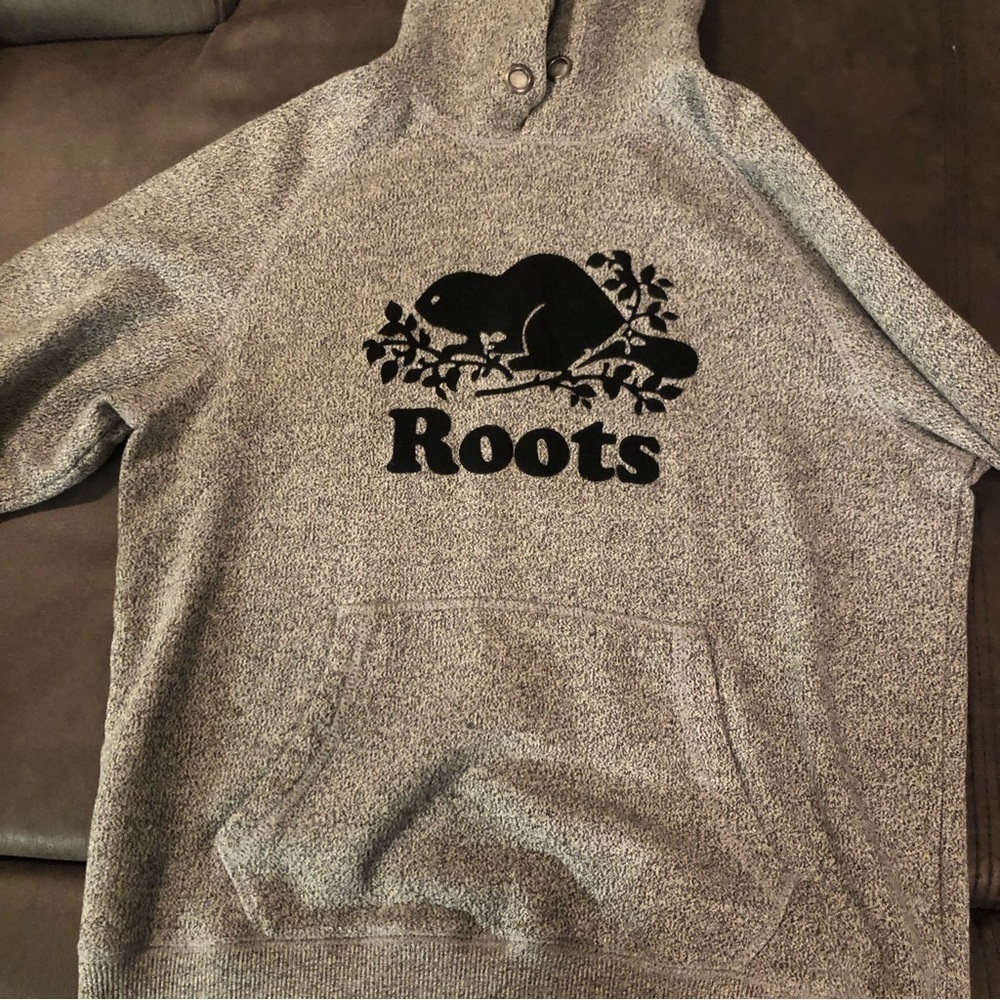 Grey Roots Logo Hoodie Size Small - Picture 2 of 5